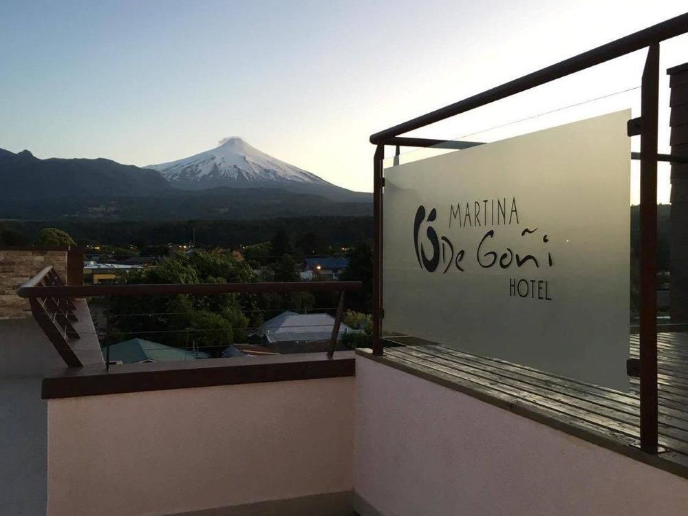 Hotel Martina de Goñi Pucón Esterno foto